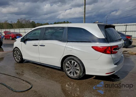 2022 Honda Odyssey Exl z USA, uszkodzony, nr VIN 5FNRL6H74NB036205